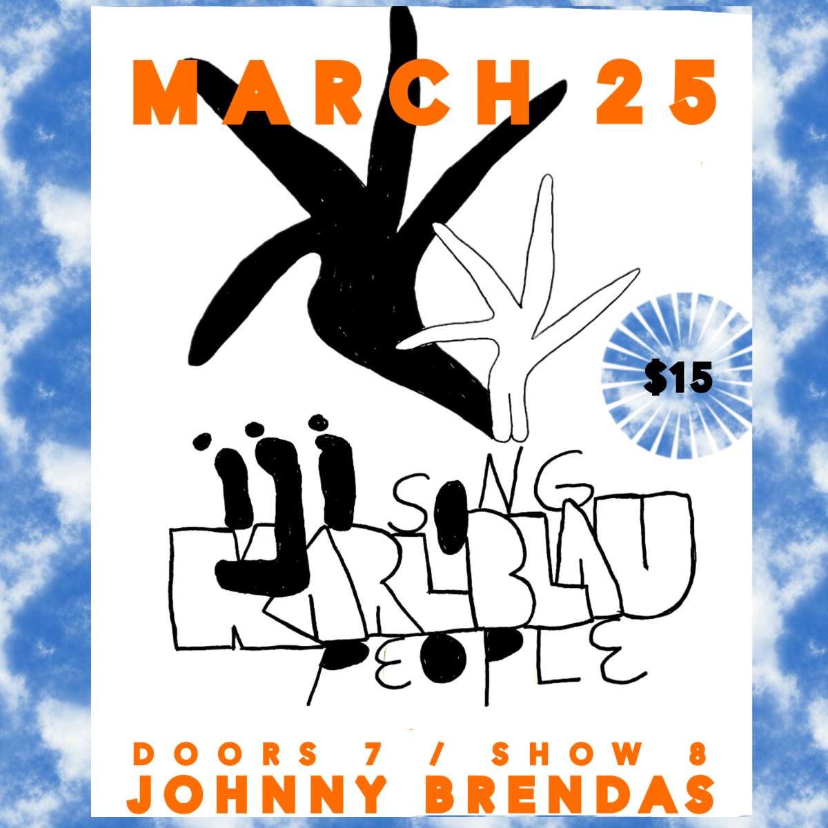 *CANCELLED* iji, Karl Blau & Song People