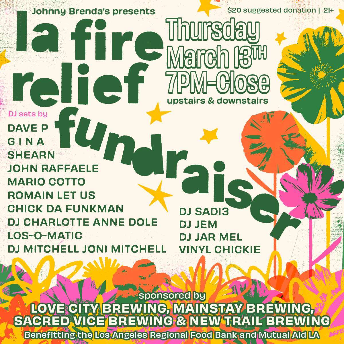 LA Fire Relief Fundraiser