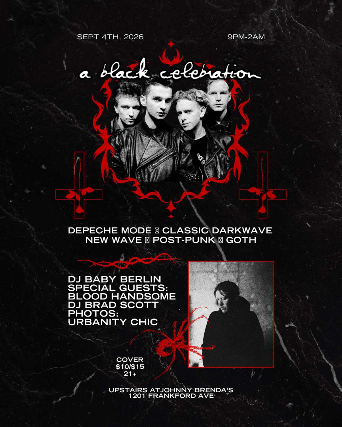 A Black Celebration – Philly’s Favorite Depeche Mode Dance Party