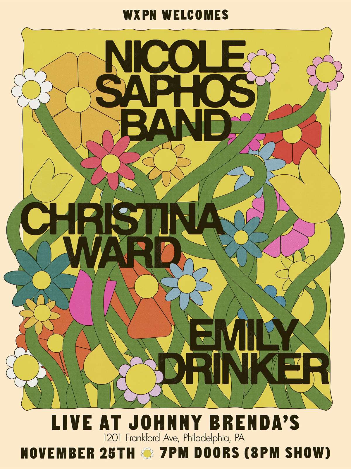 Nicole Saphos Band, Christina Ward & Emily Drinker