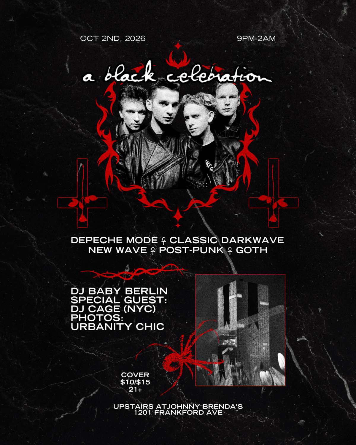 A Black Celebration – Philly’s Favorite Depeche Mode Dance Party