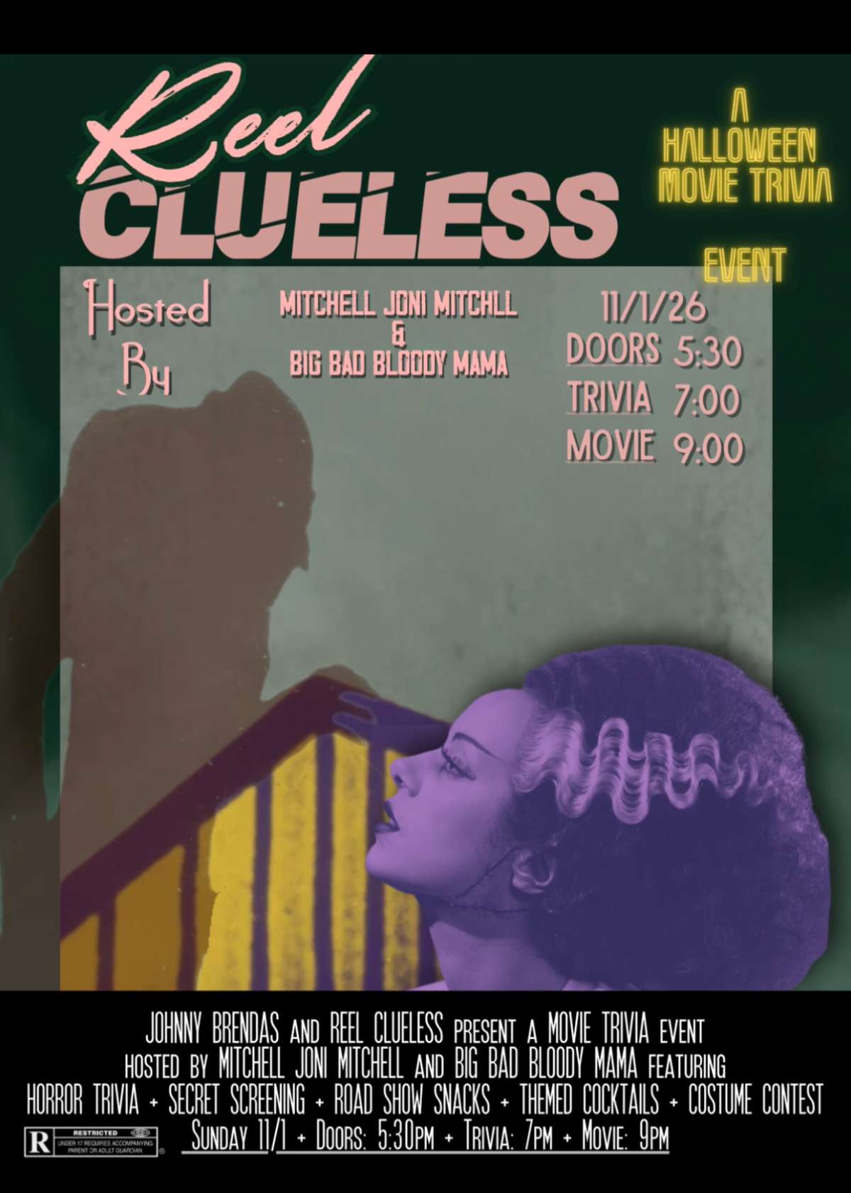 REEL CLUELESS – HALLOWEEN EDITION